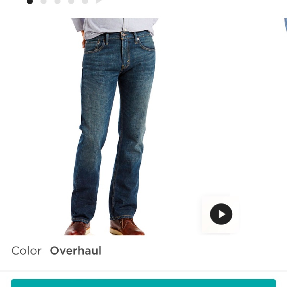 Mens Levi Boot cut jeans